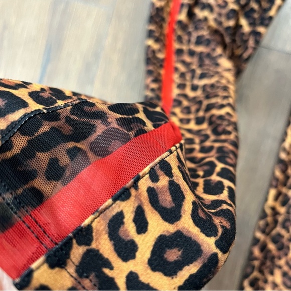 Wear it to Heart Nina Cheetah Tights SZ MED - Picture 7 of 7
